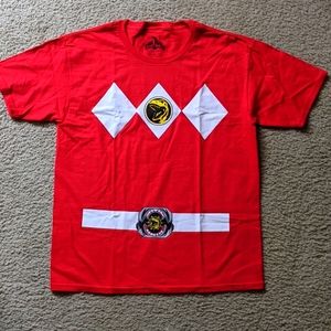 Red Power Rangers shirt
